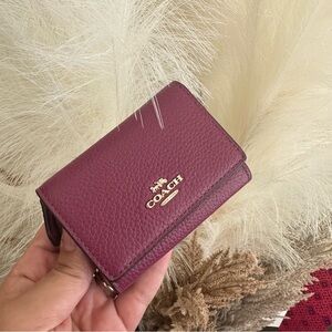 Coach Micro Leather Wallet
